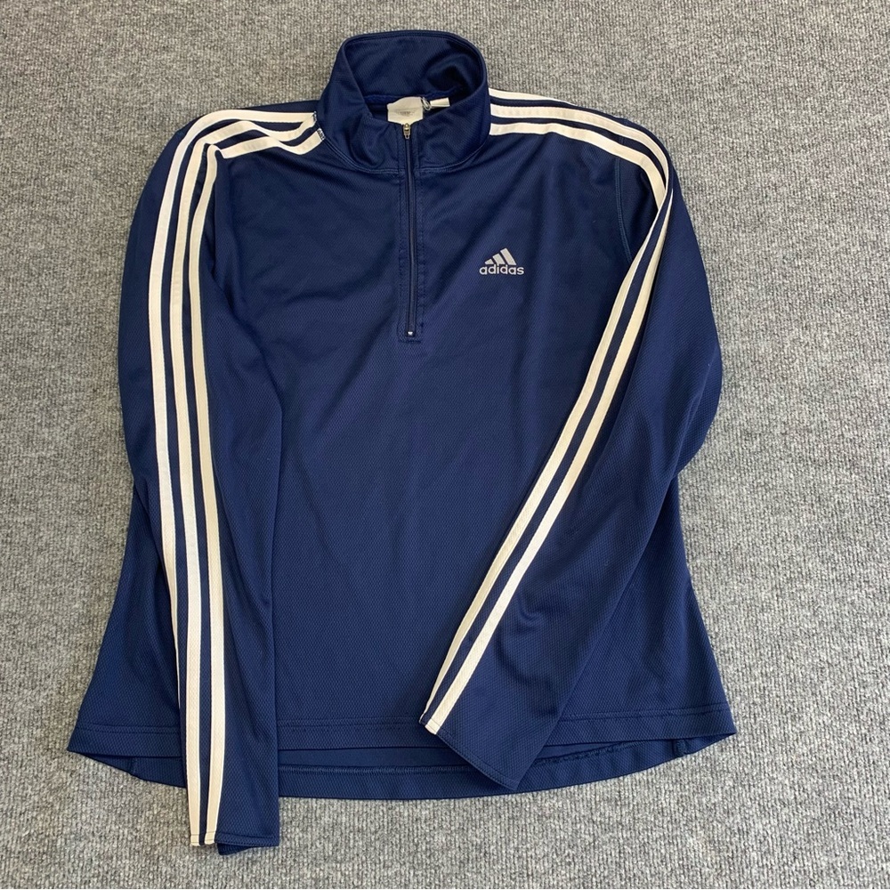 Adidas Club Quarter Zip Pullover